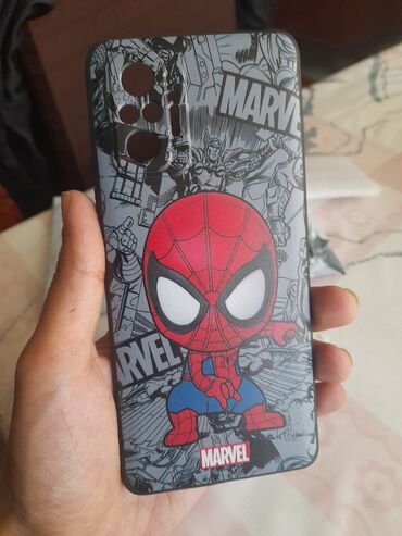 Tavalar: Məhsul: Marvel temalı telefon arxa qapağı/keisi - Dizayn: Komiks