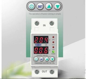 Elektro materijal: Relej za kontrolu napona i struje TOMZN TOVPD1-60-EC ⚡🔌 Opis — 9