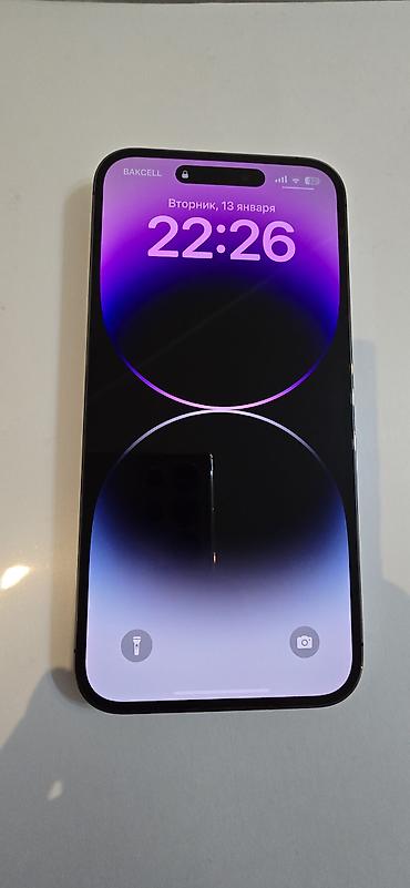 Apple iPhone: IPhone 14 Pro Max, 256 GB, Deep Purple, Simsiz şarj — 17