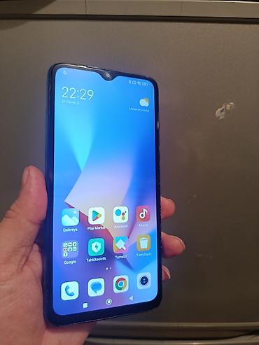 bakcell telefon kredit: Redmi 9T, 128 GB, rəng - Mavi, Sensor, Barmaq izi, İki sim kartlı — 1