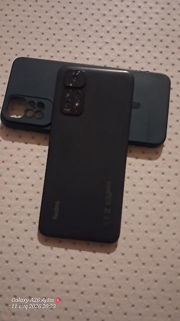 redmi 26: Redmi Note 11S, 128 GB, rəng - Qara, Barmaq izi — 6