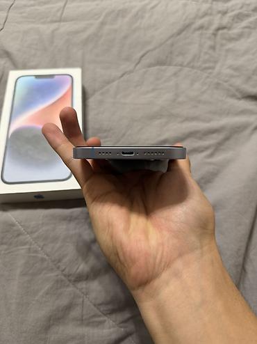 iphone 14 бу купить: IPhone 14 Plus, Б/у, 256 ГБ, Синий, 78 % — 5