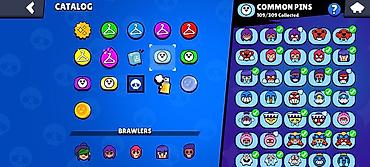 ikona: Brawl Stars hesabı – zəngin kosmetik kolleksiya - Kataloq bölməsi — 9