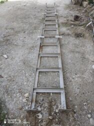 вкладыши для ванной: Metaldan hazırlanmış konstruksiya nərdivanı - Material: qalın