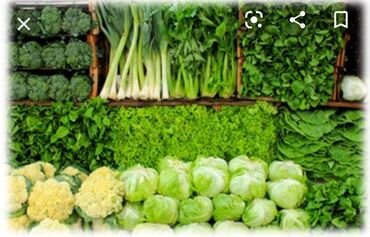 зимный салат: Зелень и микрозелень