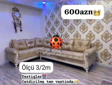 Yataq otağı dəstləri: Künc divan