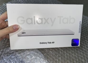 Samsung: Samsung Tab A9 64GB. Gümüşü rəng. Paketi heç açılmayıb. Türkiyədən