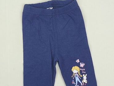 legginsy z siatka po boku: Legginsy, 12-18 m, stan - Bardzo dobry