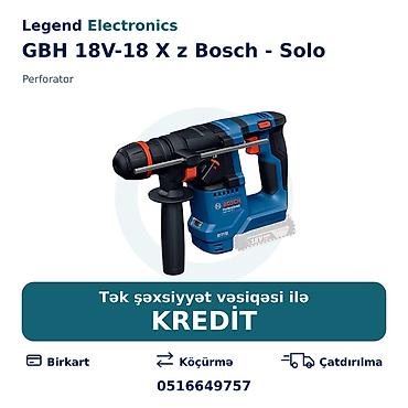 Elan başlığı: Pereforator GBH 18V-18 X z Bosch - Solo Məhsul təsviri lalafo.az -da Elan başlığı: Pereforator GBH 18V-18 X z Bosch - Solo Məhsul təsviri