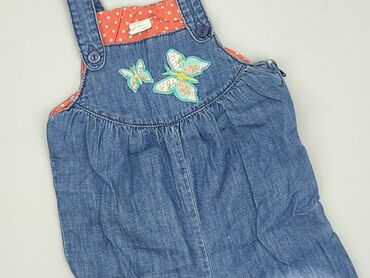 legginsy jeansowe dla dziewczynki: Dungarees, H&M, 9-12 months, condition - Very good