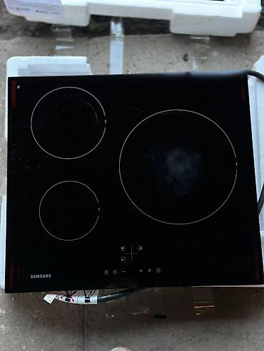 baking oven: Индукционная плита, Samsung, Б/у, Встраиваемая, Сенсорная, Полная оплата — 2
