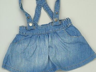 biale legginsy z wysokim stanem: Dungarees, H&M, 3-6 months, condition - Very good
