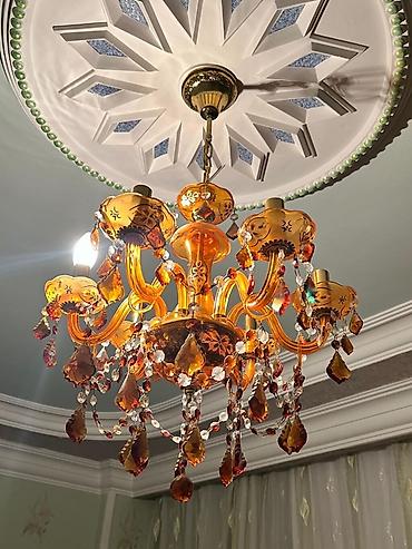 Çılçıraq, 5 lampa, Şüşə lalafo.az -da Çılçıraq, 5 lampa, Şüşə