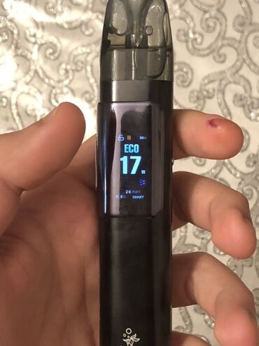 Qəlyan, vayp və aksesuarları: Məhsul: elf bar elfx pro – pod starter kit + elfliq nic salts (peach — 9