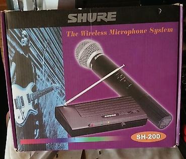 ps 3 cd: Shure SH-200 Wireless Microphone System Səhnə, təqdimat və karaoke — 1
