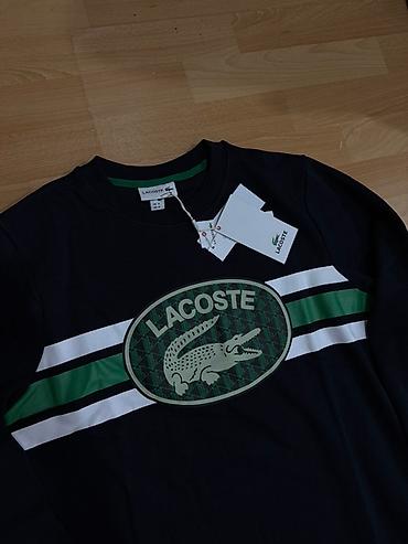pull and: Мужская толстовка, S, M, L, Lacoste, Новый, цвет - Синий, Самовывоз — 2