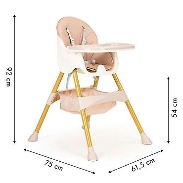 ziggy obuca: STOLICA ZA HRANJENJE 2U1 ECO TOYS – HC-823S PINK-250 - 2u1 dizajn — 3