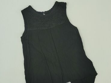 bluzka czarna z siateczką: Bluzka, Etam, 10 lat, 134-140 cm, stan - Dobry