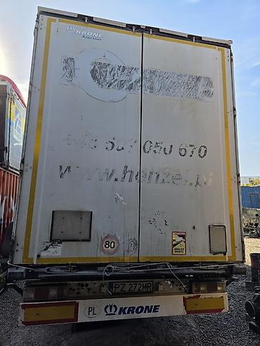 цепи чыгжыр: Полуприцеп-тент KRONE (Mega Liner) - Тип: штора (тент), трехосный - — 4