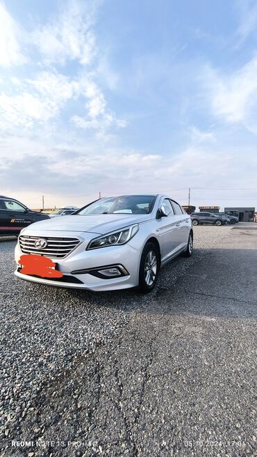 Hyundai: Hyundai Sonata: 2016 г., 2 л, Автомат, Газ, Седан