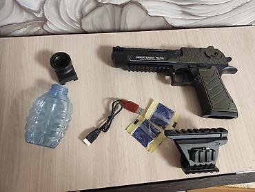 pistol: Игрушечный электрический пистолет Desert Eagle J-SHOT (JianFeng) с — 2