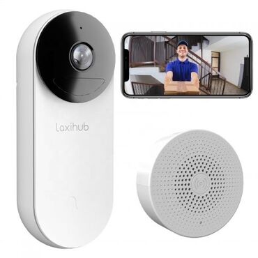 видео камира: Домашний Беспроводной Wi-Fi Видео Звонок Laxihub BellCam GL-32, 32GB