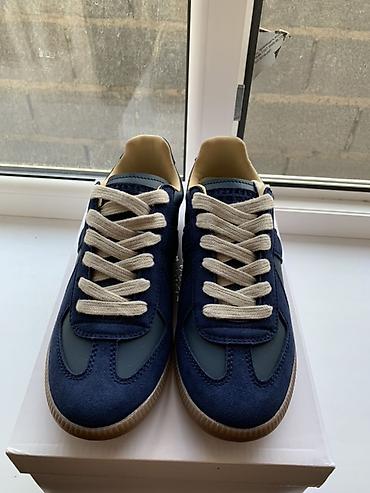 armani часы: Мужские кроссовки, 40, 41, 42, Maison Martin Margiela, Новый, цвет - Синий, Самовывоз, Бесплатная доставка, Платная доставка — 2