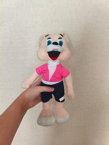 oyuncaql: Yumşaq oyuncaq dovşan kukla - Material: yumşaq plyuş, toxunuşa xoş — 1