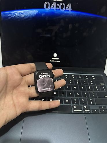 Apple Watch: Apple Watch Series 7 (GPS), номер модели MKNS3ZP/A Характеристики: - — 1
