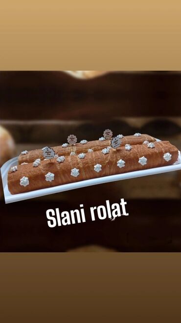 Peciva, pekarski proizvodi: Slani rolat je ukusno pecivo, idealno za razne prilike. Dugačkog je — 1