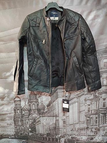 helanke 8: Muška kožna jakna VO&BA Collection - Model: biker/urban sa — 1