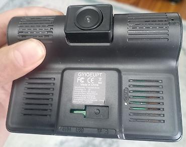 video reqistator: Avtomobil üçün ön panel DVR kamera və monitor komplekti — 2