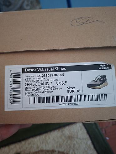 сумки новые: Женские кроссовки ERKE W. Casual Shoes - Размер: EUR 38 (CHN: 240 — 2