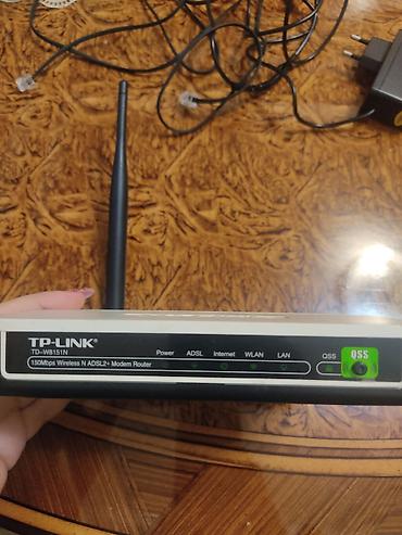planset satisi: TP‑LINK TD‑W8151N – 150Mbps Wireless N ADSL2+ modem‑router satıram — 2