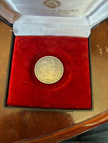 Ostali predmeti za umetnost i kolekcionarstvo: 5 francuskih srebrnih kovanica (2x 1832, 1833, 1838, 1868) 6x pola — 1