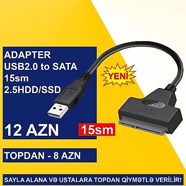 Digər kompüter aksesuarları: USB Adapterlər SAYLA ALANA VƏ USTALARA TOPDAN QİYMƏTLƏ VERİLİR! — 3
