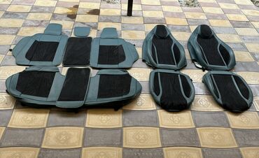 Чехлы и накидки на сиденья: Чехлы Экокожа, цвет - Черный, Universal Seat cover, Новый, Самовывоз