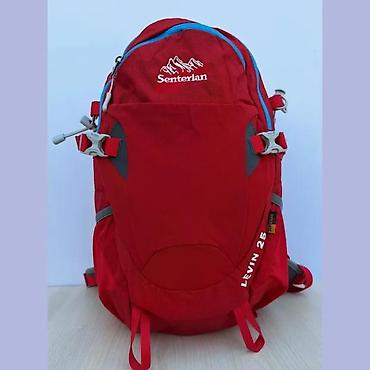 Sportske torbe i rančevi: Planinarski ranac Senterlan Levin 25 – crveni - Zapremina: 25 l — 2