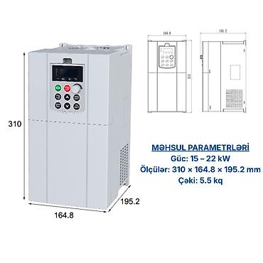 i̇nvertor: Yüksək performanslı 11 kW və 22kW tezlik çevirici sənaye və — 2