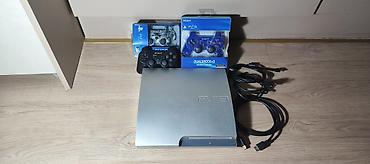 Sony PlayStation 3 Slim (gümüş rəng) oyun konsolu dəsti Dəst tərkibi lalafo.az -da Sony PlayStation 3 Slim (gümüş rəng) oyun konsolu dəsti Dəst tərkibi