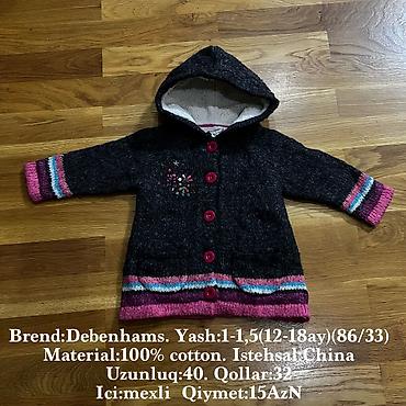 jaketler instagram: Yash-1-1,5 Debenhams. boz rengdedi. yumshagdi, qalindi — 6