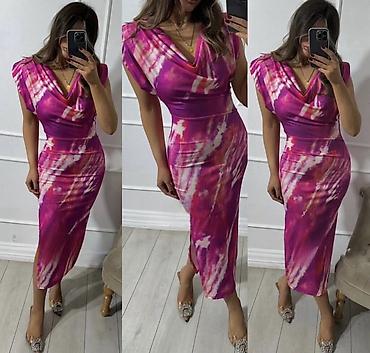 pheromone parfemi: Elegantna midi haljina s efektom tie-dye
1550
Din
S M L — 1