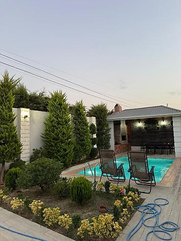 Həyət evləri və villaların satışı: Bağ evi kirayə verilir, Mərdəkan Mərdəkanda yerləşən isti, hovuzlu bağ — 3