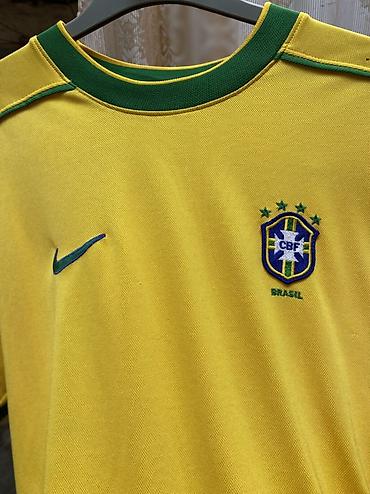 роналдо: 🇧🇷 ⚽️ Оригинальная винтажная футболка сборной Бразилии "ЧМ по — 2