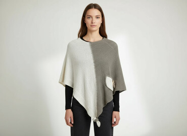 abercrombie fitch bluza z futerkiem: Пончо жіноче