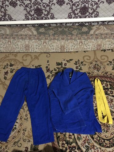 дедский одежда: Спортивный костюм цвет - Синий