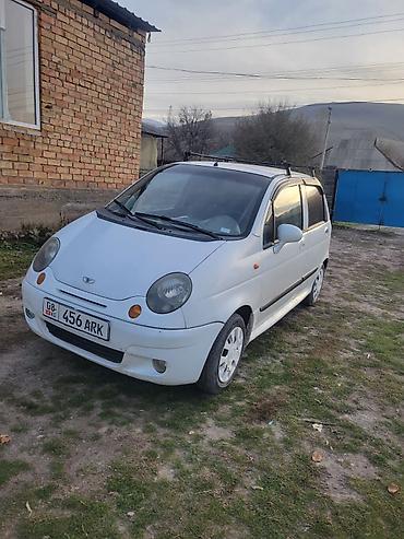 Daewoo: Daewoo Matiz: 2001 г., 0.8 л, Механика, Бензин, Хэтчбэк — 2
