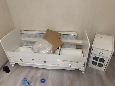 2021 sekilleri: Oğlan və qız üçün, İşlənmiş, Dördbucaq, Beşik, Dəstsiz, Matras ilə, Yellənmə mexanizmsiz — 1