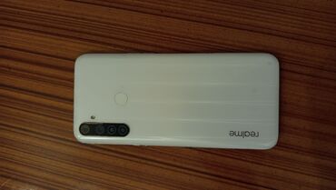 20 manata telfon: Realme 6i, 64 GB, rəng - Ağ, Qırıq, Sensor, Barmaq izi