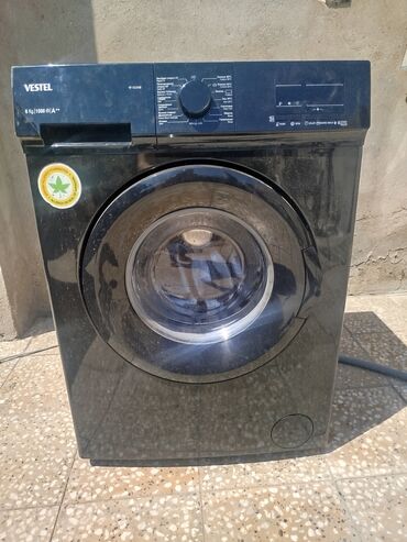 kamera maşın ucun: Paltaryuyan maşın Vestel, 6 kq, Avtomat, Qurutmasız, Kredit yoxdur